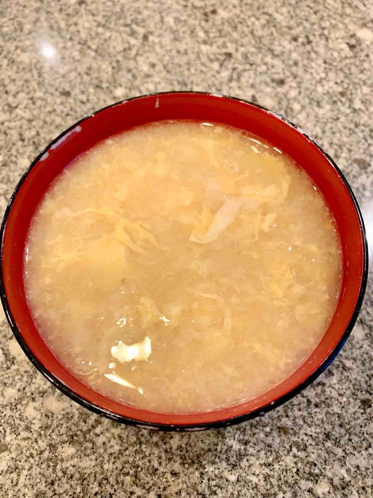 長芋の味噌汁（みそ汁）